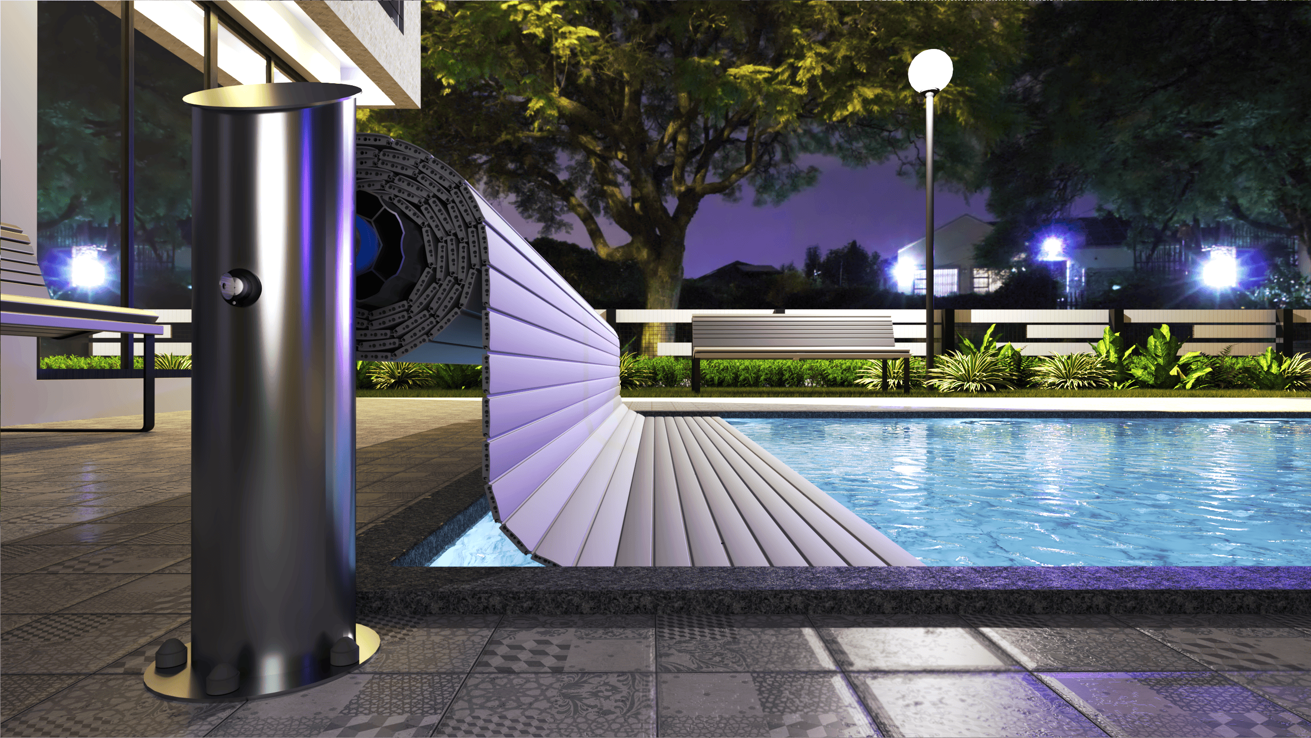 zwijarka nawodna Exclusiv, rolety basenowe Liderpool