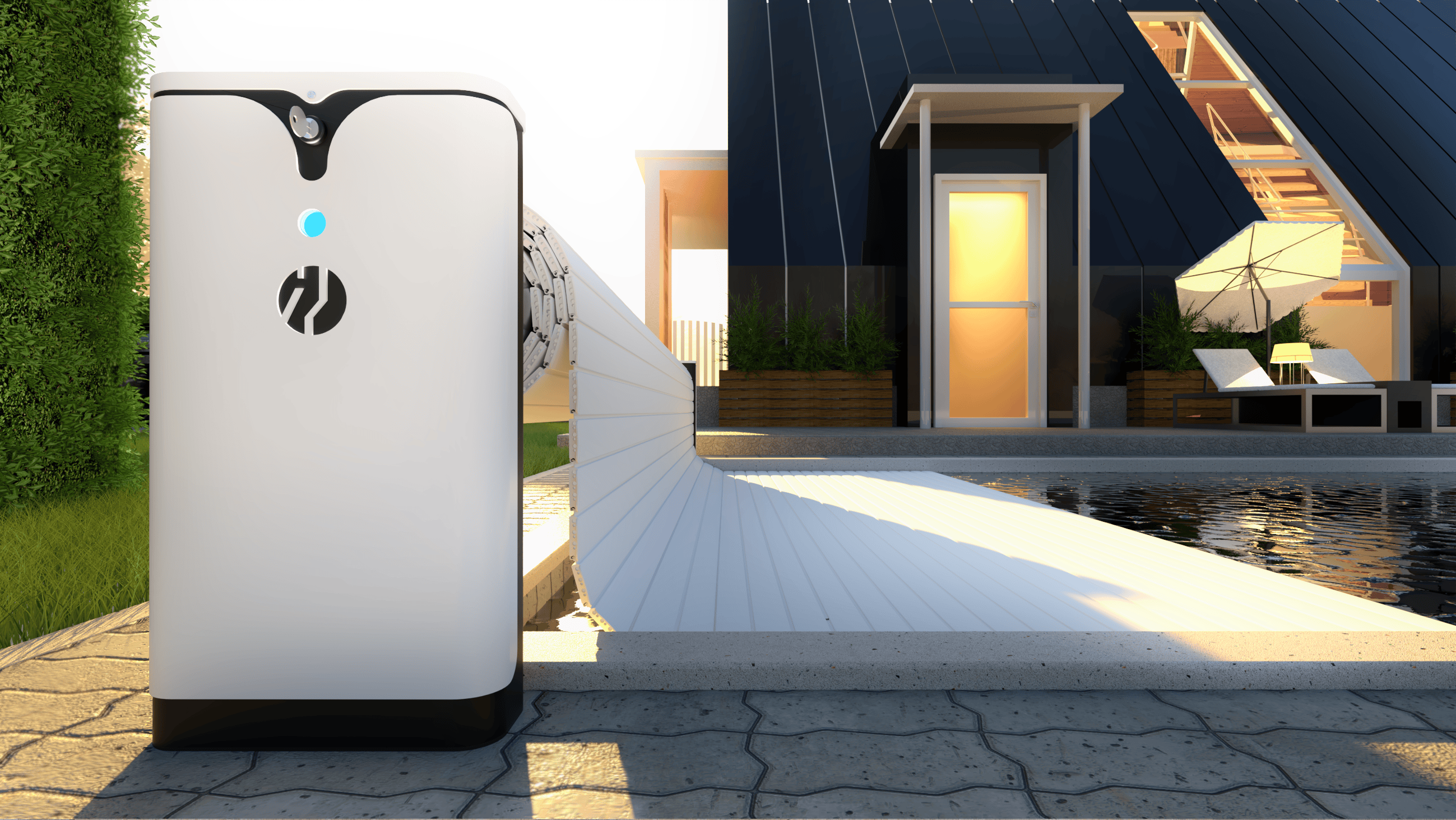 zwijarka nawodna Harmony Steel, rolety basenowe Liderpool